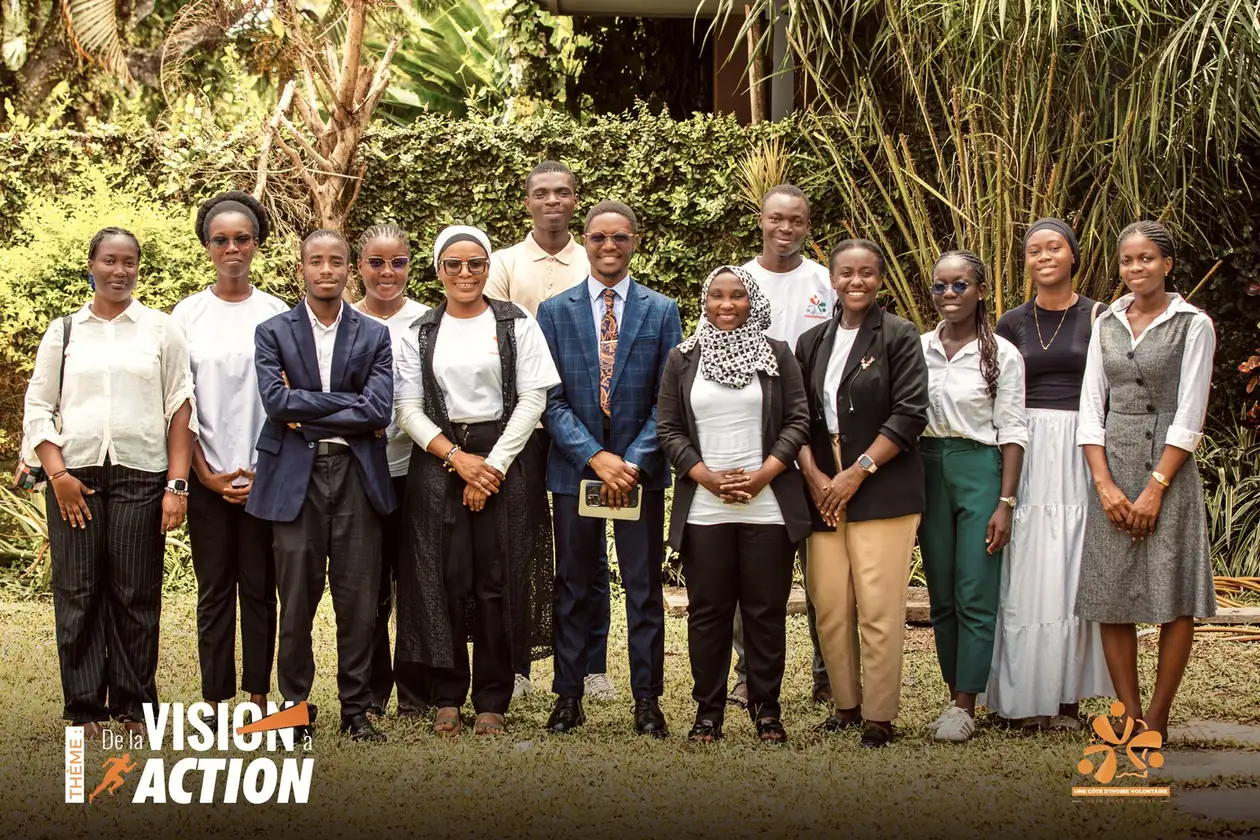 Les participants du programme « De la vision à l'action » en photo de groupe.